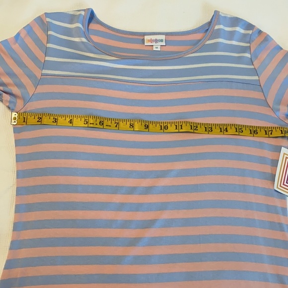 LuLaRoe woman’s striped dress Julia Size Medium - Picture 5 of 11